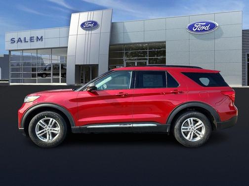 Red Metallic 2021 Ford Explorer XLT