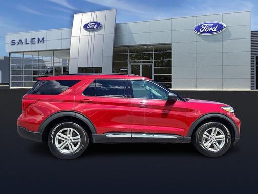 Red Metallic 2021 Ford Explorer XLT