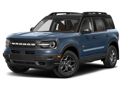 Azure Gray Metallic Tri-Coat 2024 Ford Bronco Sport Badlands