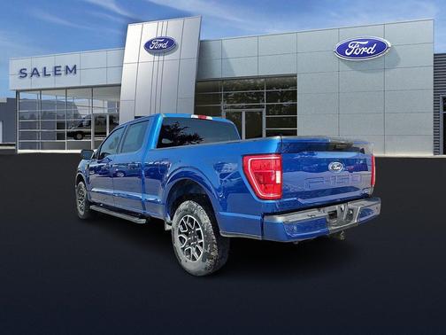 Atlas Blue Metallic 2023 Ford F-150 XLT