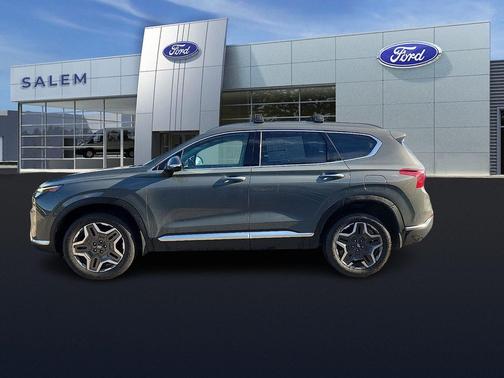 Gray 2023 Hyundai SANTA FE HEV SEL Premium