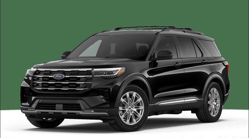 Black Metallic 2026 Ford Explorer Active