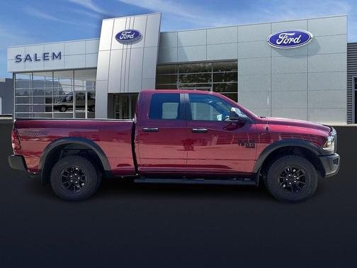 Red 2022 RAM 1500 Classic Warlock Quad Cab 4x4 6'4' Box