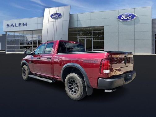 Red 2022 RAM 1500 Classic Warlock Quad Cab 4x4 6'4' Box