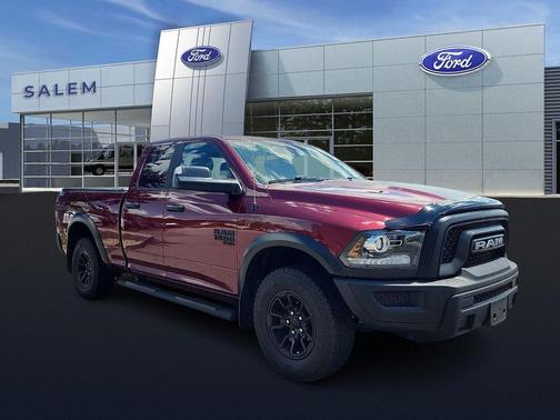 Red 2022 RAM 1500 Classic Warlock Quad Cab 4x4 6'4' Box