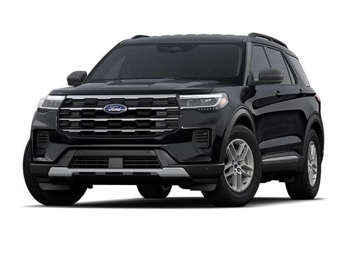Black Metallic 2025 Ford Explorer Active