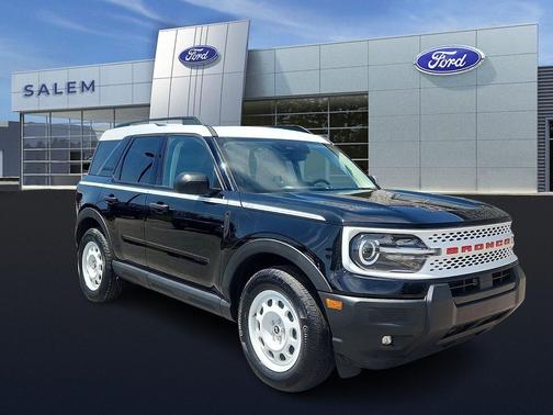 Shadow Black 2025 Ford Bronco Sport Heritage