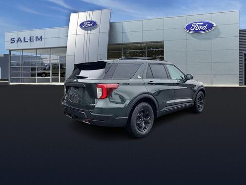 Forged Green Metallic 2023 Ford Explorer Timberline