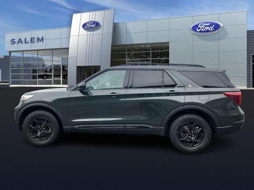 Forged Green Metallic 2023 Ford Explorer Timberline