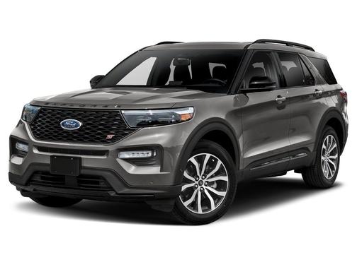 Gray Metallic 2022 Ford Explorer ST