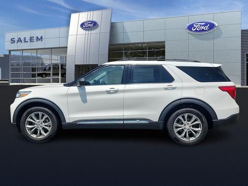 White Metallic 2020 Ford Explorer XLT