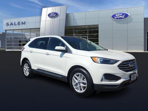 White Metallic 2022 Ford Edge SEL