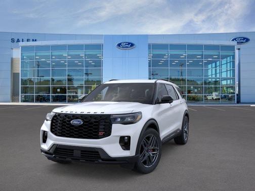 White Metallic 2026 Ford Explorer ST
