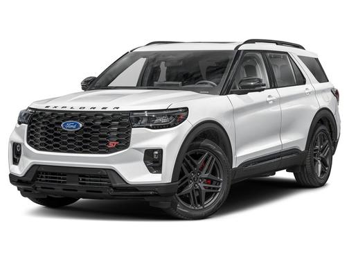 White Metallic 2026 Ford Explorer ST