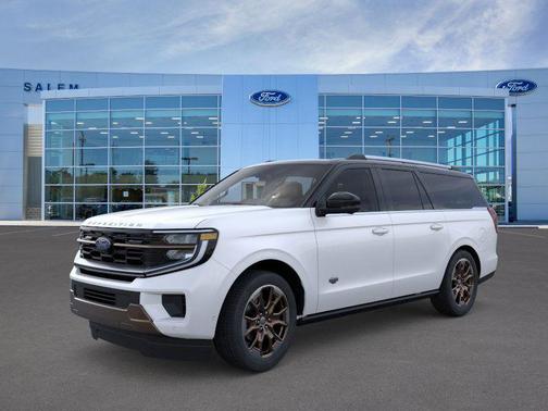 Star White Metallic Tri-Coat 2026 Ford Expedition Max King Ranch