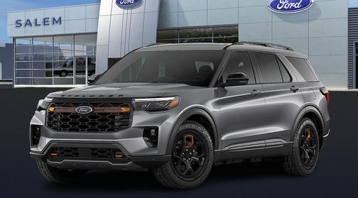 Gray Metallic 2026 Ford Explorer Tremor