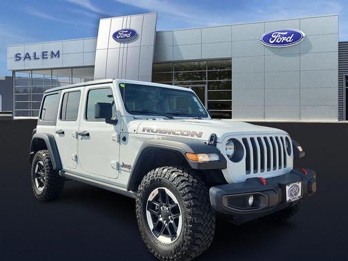 Bright White Clearcoat 2022 Jeep Wrangler Unlimited Rubicon