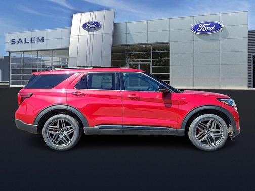 Red Metallic 2025 Ford Explorer ST-Line