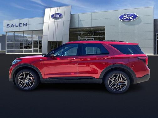 Red Metallic 2025 Ford Explorer ST-Line