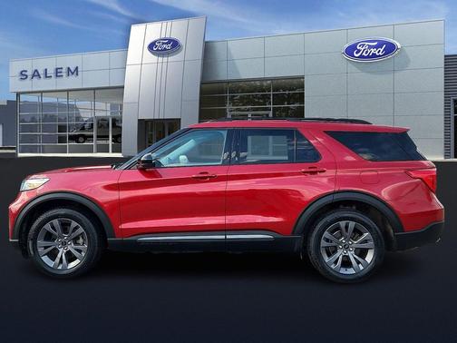 Red Metallic 2023 Ford Explorer XLT