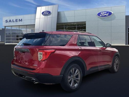 Red Metallic 2023 Ford Explorer XLT