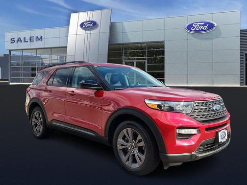 Red Metallic 2023 Ford Explorer XLT