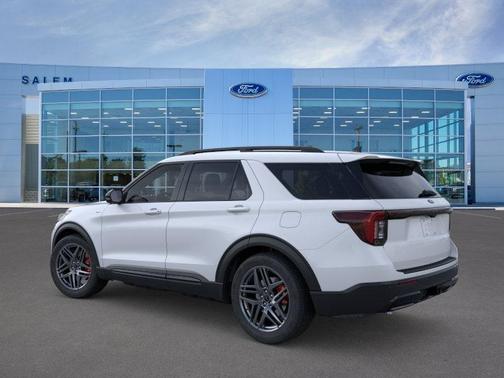 Space White Metallic 2026 Ford Explorer ST-Line