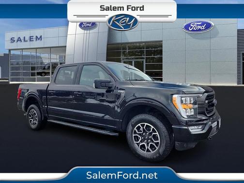 Agate Black Metallic 2022 Ford F-150 XLT Truck