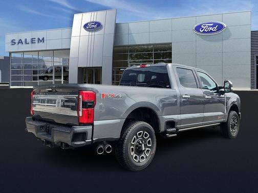 Gray Metallic 2024 Ford F-350 Limited