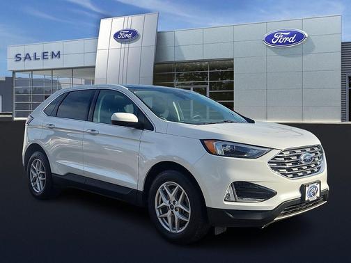 White Metallic 2022 Ford Edge SEL