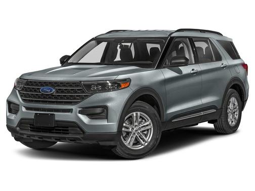 Gray Metallic 2023 Ford Explorer XLT