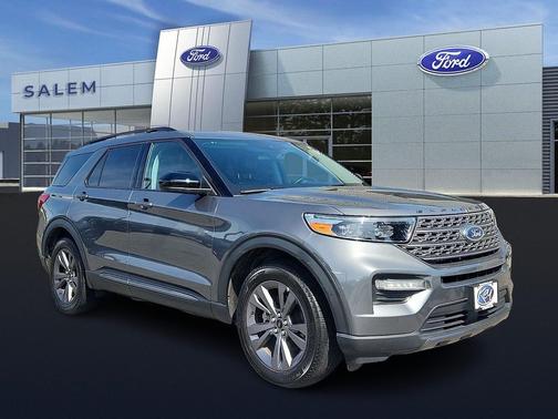 Gray Metallic 2023 Ford Explorer XLT