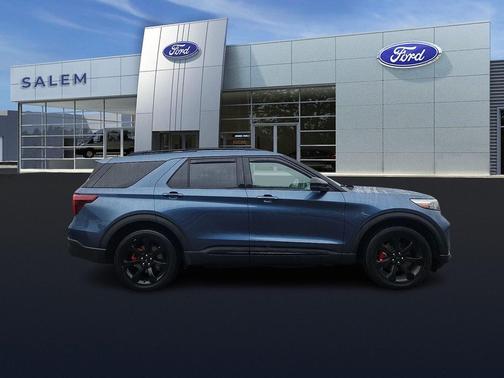 Blue 2020 Ford Explorer ST
