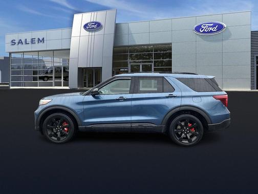 Blue 2020 Ford Explorer ST