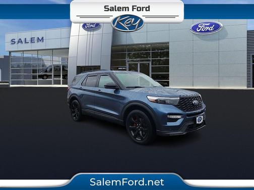 Blue 2020 Ford Explorer ST