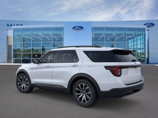 Space White Metallic 2026 Ford Explorer ST-Line