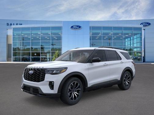 Space White Metallic 2026 Ford Explorer ST-Line