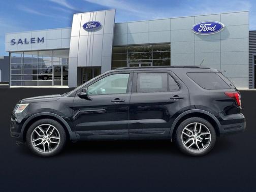Shadow Black 2018 Ford Explorer Sport