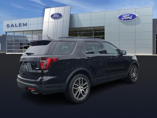 Shadow Black 2018 Ford Explorer Sport