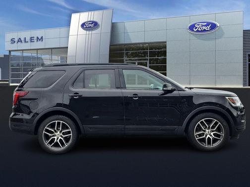 Shadow Black 2018 Ford Explorer Sport