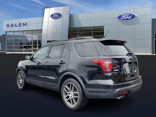 Shadow Black 2018 Ford Explorer Sport