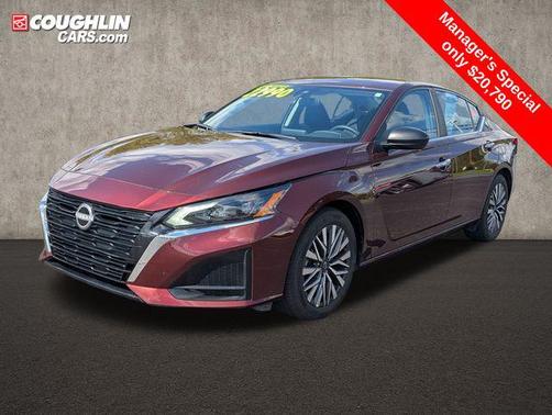 Garnet Pearl Metallic 2025 Nissan Altima 2.5 SV