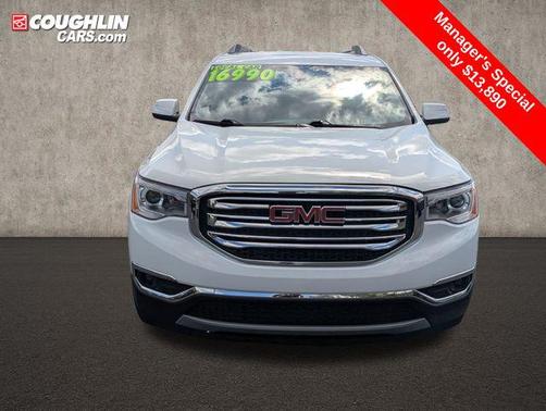 Summit White 2019 GMC Acadia SLT-1