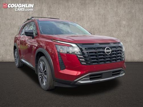 Scarlet Ember Tintcoat 2026 Nissan Pathfinder Platinum