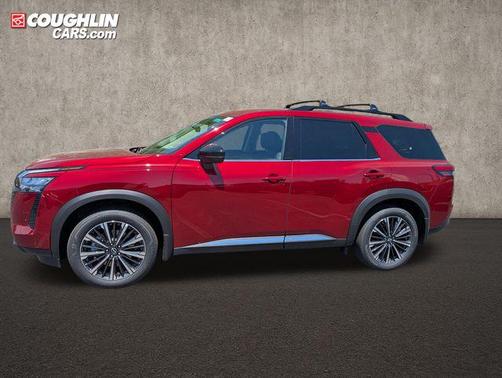 Scarlet Ember Tintcoat 2026 Nissan Pathfinder Platinum