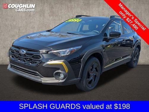 Crystal Black Silica 2025 Subaru Crosstrek Sport