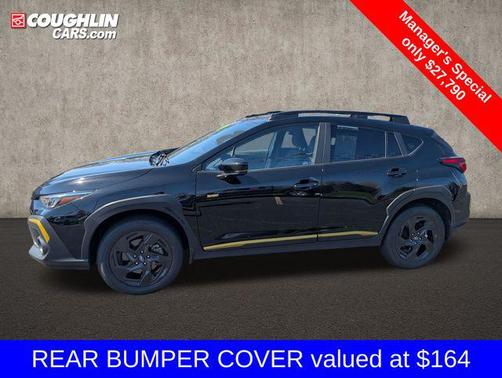 Crystal Black Silica 2025 Subaru Crosstrek Sport