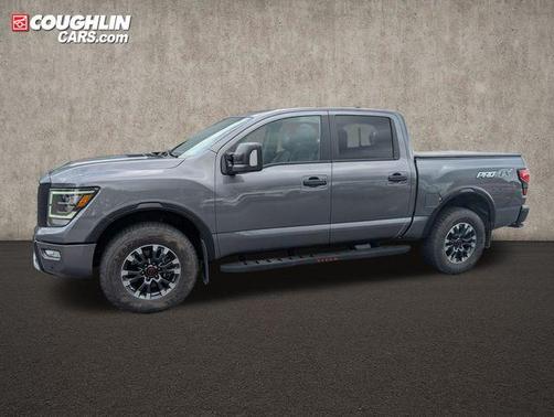 Gun Metallic 2024 Nissan Titan PRO-4X