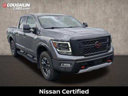Gun Metallic 2024 Nissan Titan PRO-4X