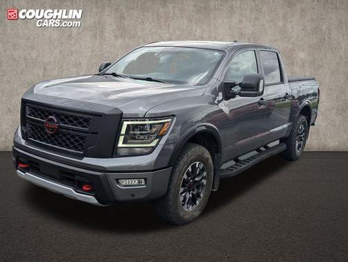 Gun Metallic 2024 Nissan Titan PRO-4X